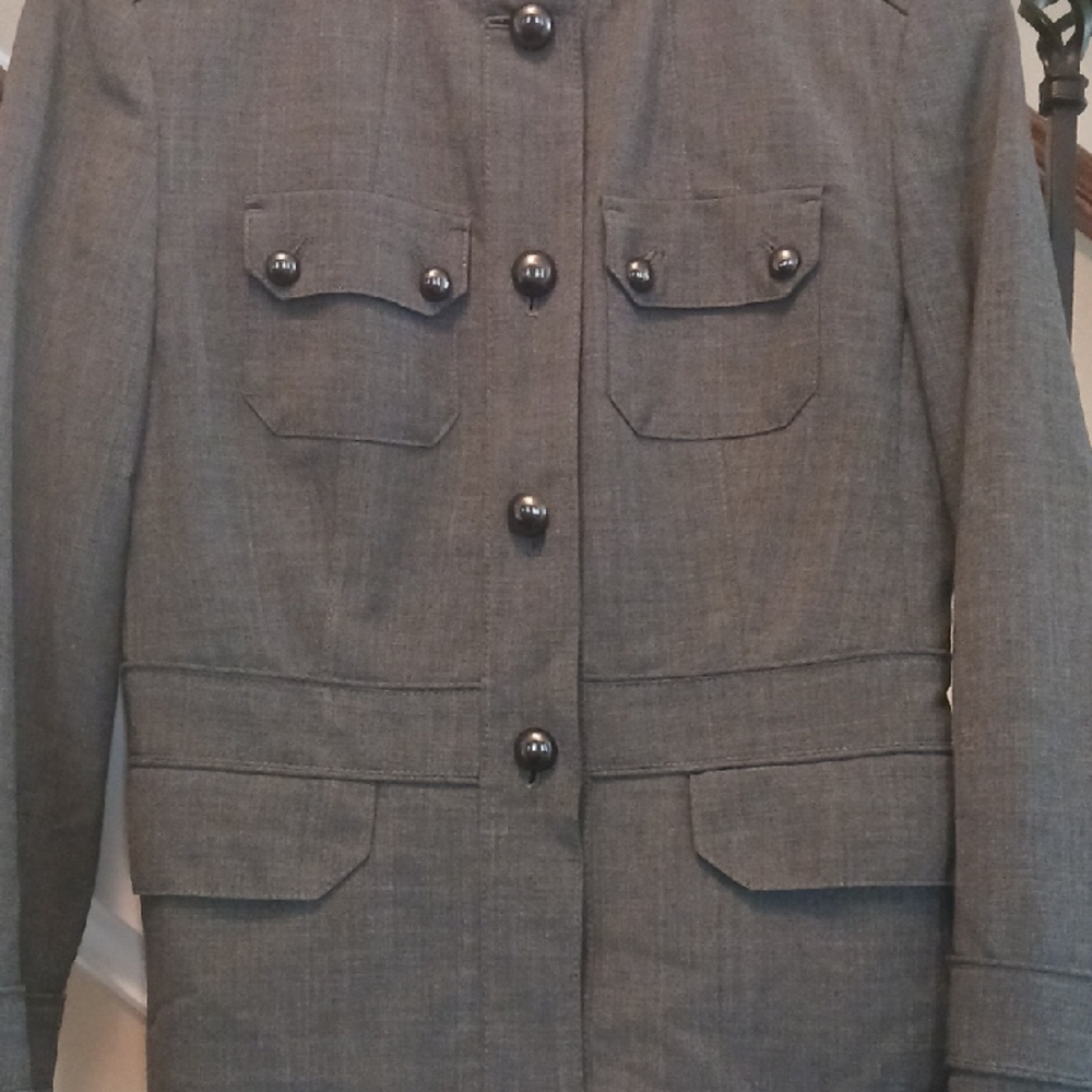 Express Gray Design Studio Jacket - image 4